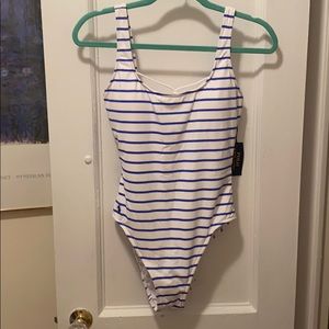 New, never work Ralph Lauren One piece swim suit